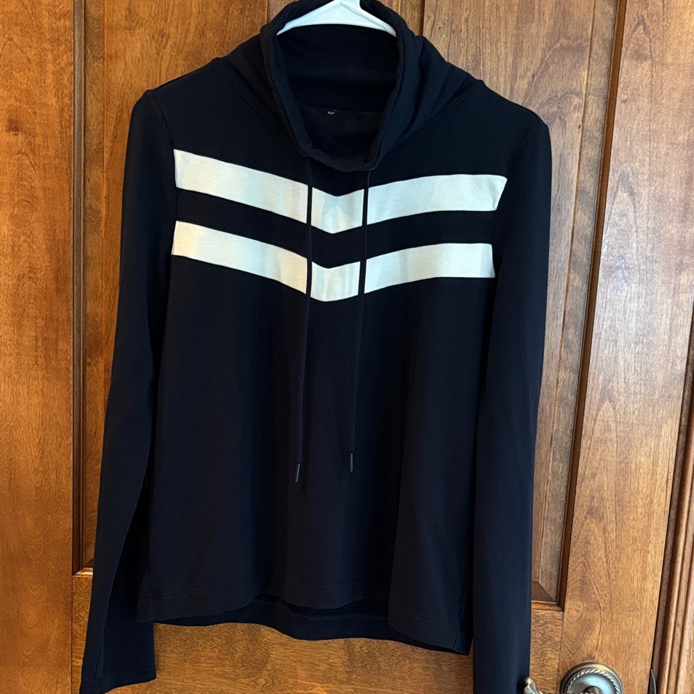 Banana Republic Navy Baby Terry Top